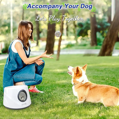 Zemek™ Automatic Dog Ball Launcher - Interactive Tennis Ball Thrower