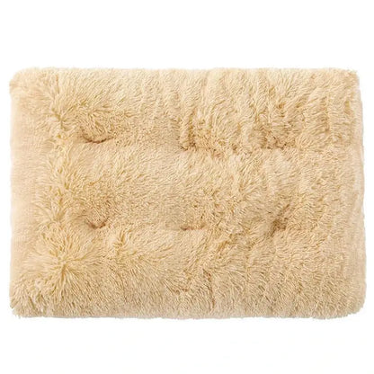 Plush Warm Dogs Sleeping Bed Mat Soft Fleece Pet Blanket Mat  Detachable Cat Puppy Mat Cushion for Small Medium Large Dogs Bed