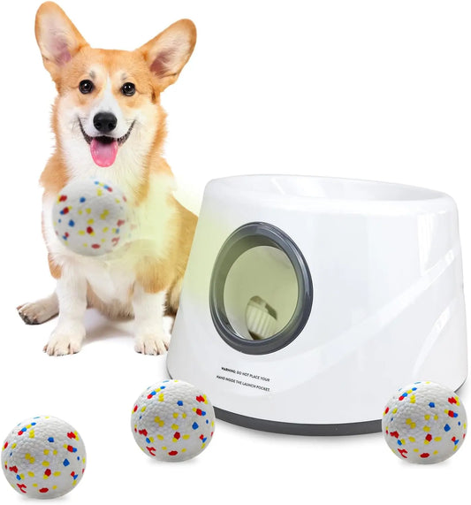 Zemek™ Automatic Dog Ball Launcher - Interactive Tennis Ball Thrower