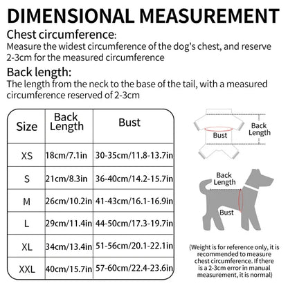 Pet Clothes for Small Medium Dogs Flannel Dog Jumpsuits Soft Comfortable Winter Warm Dog Cat Costume  Chihuahua Teddy Pet Coats