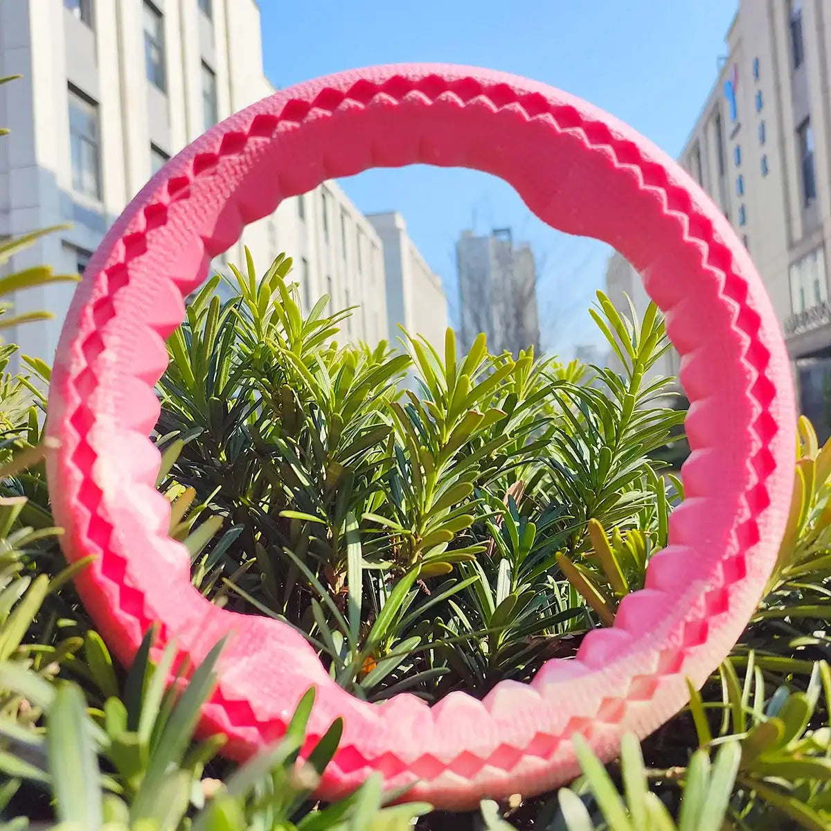 Pet dog rubber bite ring, bite resistant grinding training, interactive companionship for large, medium, and small dogs