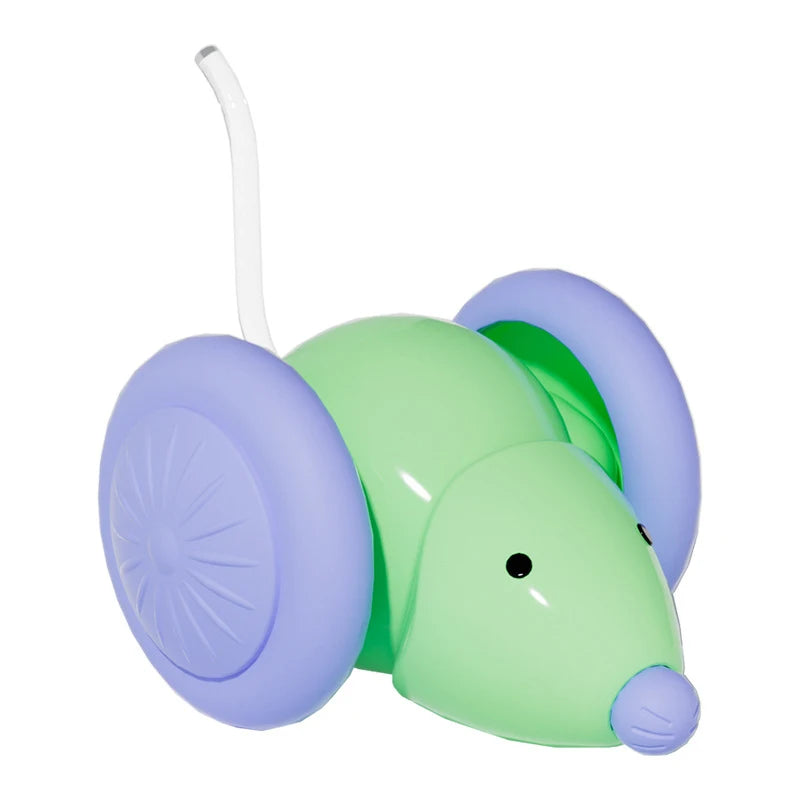 Electric Mouse Car Pet toys Interactive Cat Toy Rechargeable Automatic Teaser with Intelligent Obstacle Avoidance Pet Products