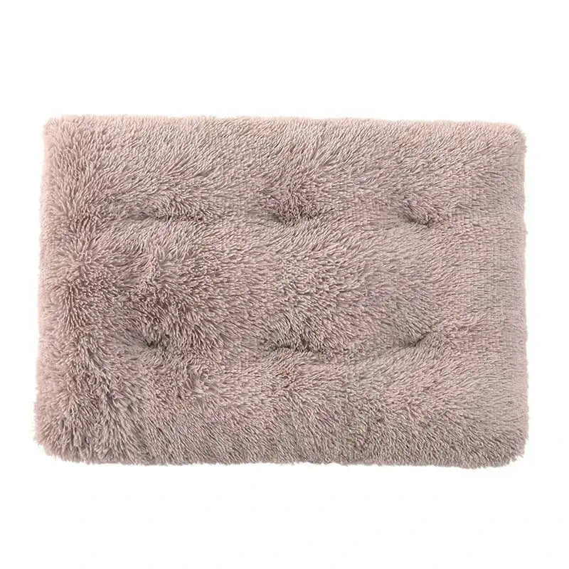 Plush Warm Dogs Sleeping Bed Mat Soft Fleece Pet Blanket Mat  Detachable Cat Puppy Mat Cushion for Small Medium Large Dogs Bed