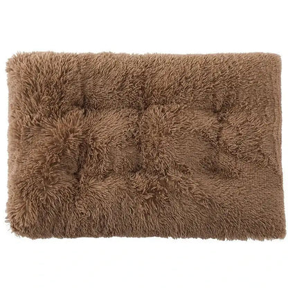 Plush Warm Dogs Sleeping Bed Mat Soft Fleece Pet Blanket Mat  Detachable Cat Puppy Mat Cushion for Small Medium Large Dogs Bed