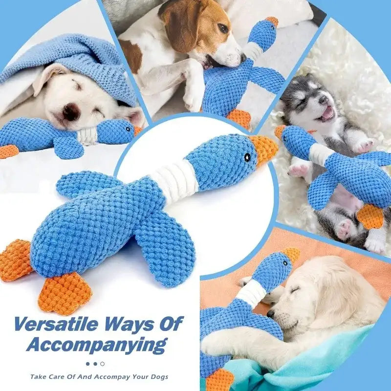 New Indestructible Cat Dog Toys for Aggressive Chewers Cats Dogs,Chew Squeak Toy Cats Dogs Interactive Plush Doll Pet Products