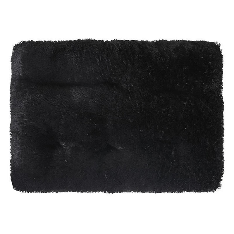 Plush Warm Dogs Sleeping Bed Mat Soft Fleece Pet Blanket Mat  Detachable Cat Puppy Mat Cushion for Small Medium Large Dogs Bed