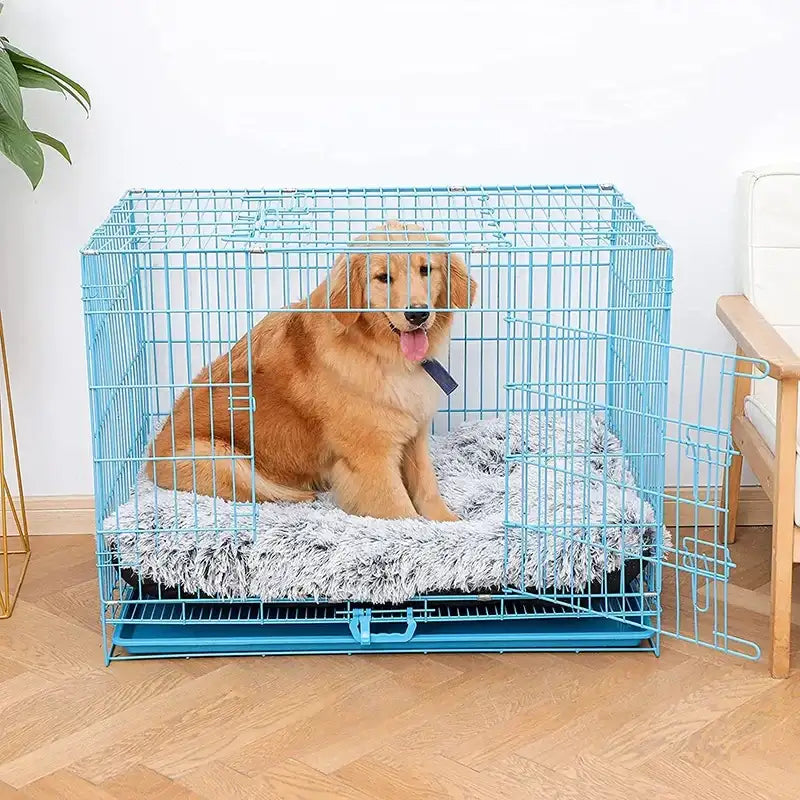 Plush Warm Dogs Sleeping Bed Mat Soft Fleece Pet Blanket Mat  Detachable Cat Puppy Mat Cushion for Small Medium Large Dogs Bed