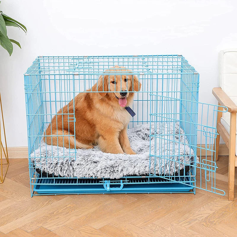 Plush Warm Dogs Sleeping Bed Mat Soft Fleece Pet Blanket Mat  Detachable Cat Puppy Mat Cushion for Small Medium Large Dogs Bed