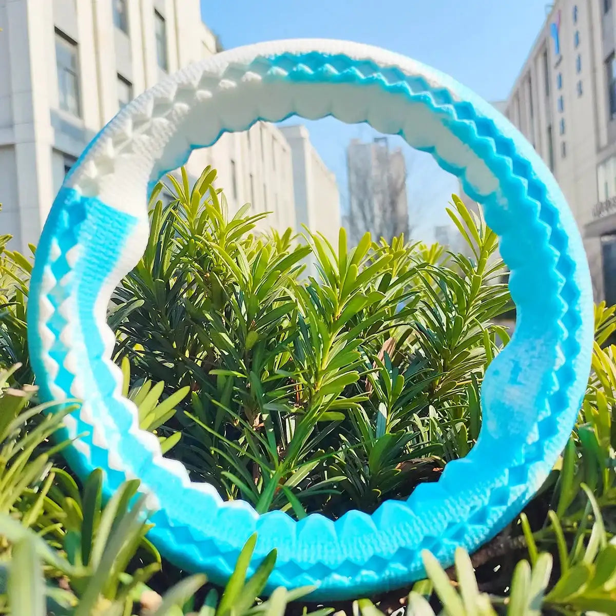 Pet dog rubber bite ring, bite resistant grinding training, interactive companionship for large, medium, and small dogs