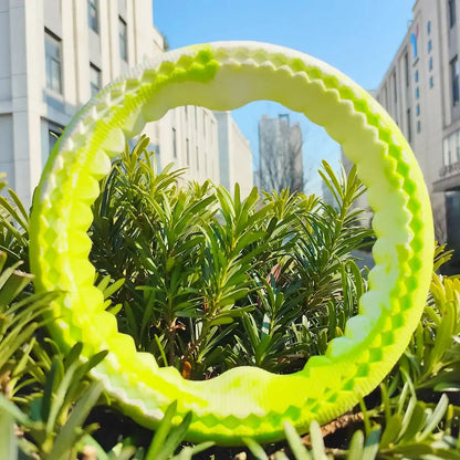 Pet dog rubber bite ring, bite resistant grinding training, interactive companionship for large, medium, and small dogs