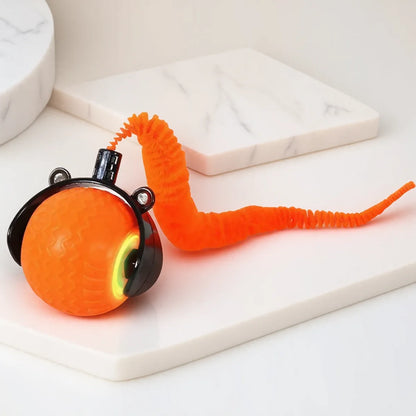 Automatic Rotating Smart Obstacle Avoidance LED Interactive Cat Toy 360 Degree Pet Playful Teasing Ball