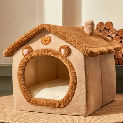 Folding houses for small and medium sized dogs and cats, mattresses, pet products, puppy baskets, winter kennels