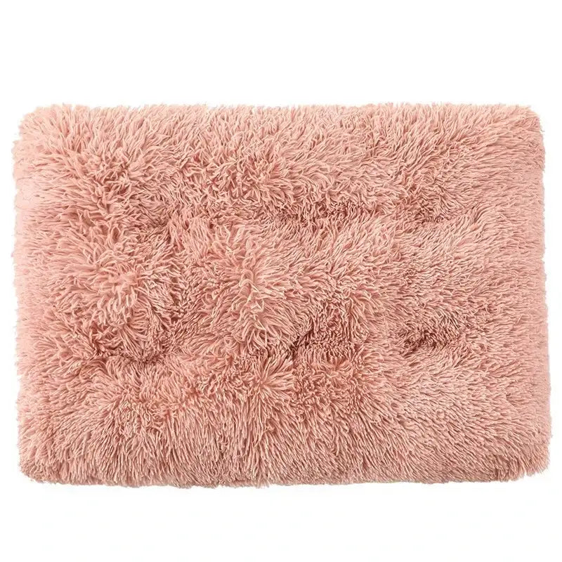 Plush Warm Dogs Sleeping Bed Mat Soft Fleece Pet Blanket Mat  Detachable Cat Puppy Mat Cushion for Small Medium Large Dogs Bed