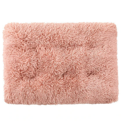 Plush Warm Dogs Sleeping Bed Mat Soft Fleece Pet Blanket Mat  Detachable Cat Puppy Mat Cushion for Small Medium Large Dogs Bed